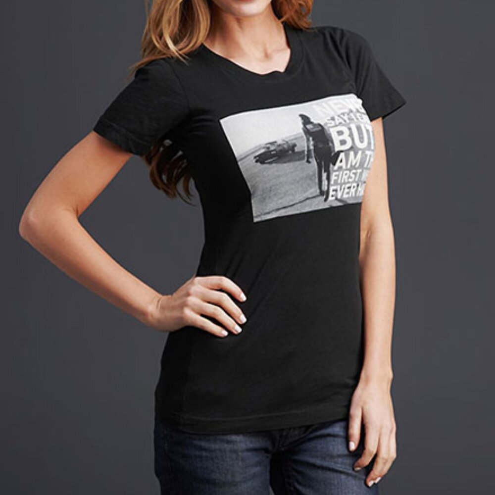 Affliction T-shirt "NEVER SAY I CAN'T. BUT I AM THE FIRST WHO EVER HAS”